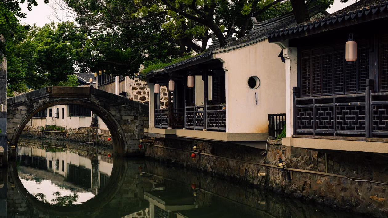 A classical garden in Suzhou