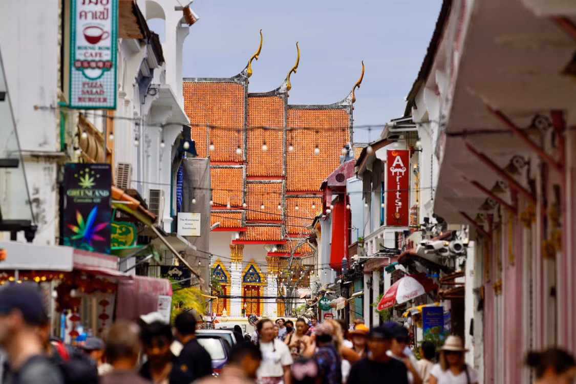 Phuket Old Town and temples