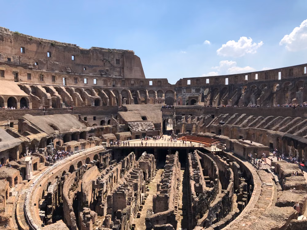 The ancient monuments of Rome